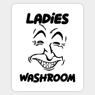 Ladies Washroom Magnet